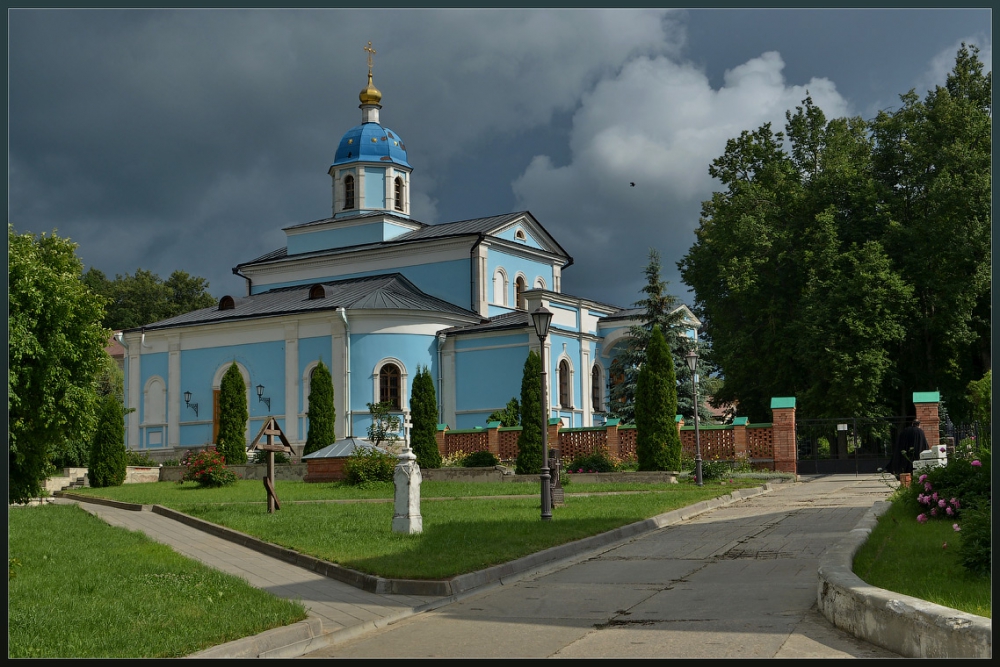 Оптина Пустынь. Храм в честь Владимирской иконы Божией Матери